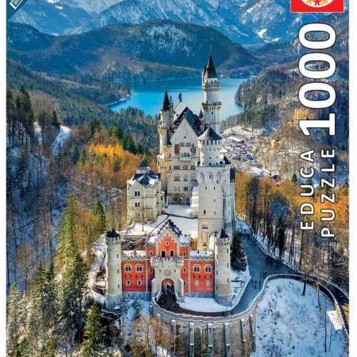 Пъзел Educa, Замъка Neuschwanstein, 1000 части