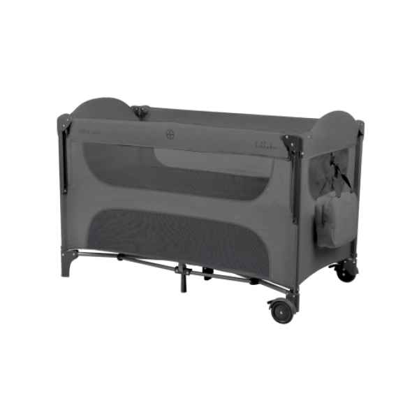 Бебешка кошара на две нива Kikka Boo Milky Way, Grey 2026-yn57B.jpeg