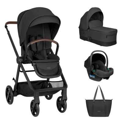 Комбинирана бебешка количка 4в1 Kikka Boo Mia, Black 2026