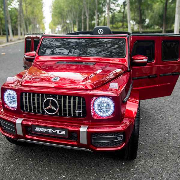 Акумулаторен джип JJ Mercedes Benz G63 Licensed 12V, червен металик-zUOik.jpeg