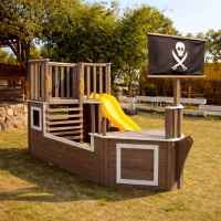 Дървена катерушка, пиратски Кораб с пързалка и пясъчник Ginger Home-zbFq0.jpeg