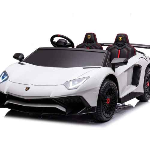 Акумулаторна кола Kikka Boo Licensed Lamborghini Aventador SVJ, White