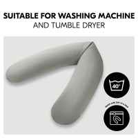 Възглавница за кърмене Hauck Nurse N Care, 190/160 см, Anthracite-zuMwS.jpeg