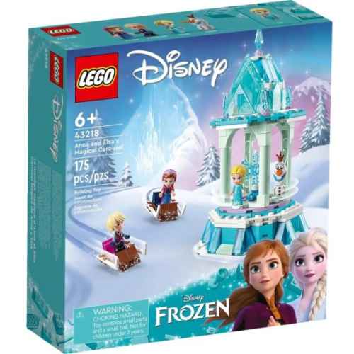 Конструктор LEGO Disney Frozen, Магическата въртележка на Анна и Елза