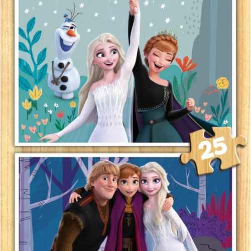 Пъзел Educa, Frozen, 2х25 части