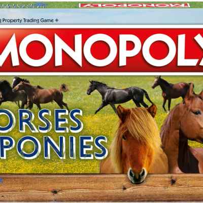 Настолна игра Winning Moves, Monopoly, Horses & Ponies