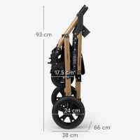 Комбинирана бебешка количка 3в1 Kikka Boo Amaia, Black 2024-0ewTi.jpeg