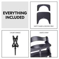 Дървенo столче за хранене Hauck Beta+, Dark grey-0nNod.jpeg