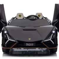 Акумулаторна кола JJ Lamborghini Sian 4x4 24V, двуместна черен металик-0ruru.jpeg