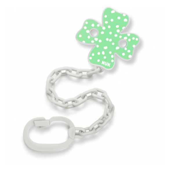 Синджир за биберон NUK, Зелена детелина-0tyLA.jpeg