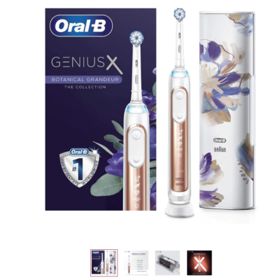 Електрическа четка за зъби ORAL-B GeniusX Rosegold