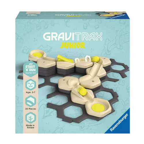 Настолна игра Ravensburger GraviTrax Junior, Стартов комплект: Start S Старт и бягане