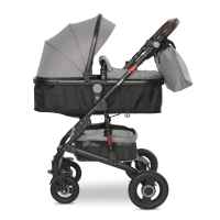 Комбинирана бебешка количка Lorelli Alba Premium, Opaline Grey-1FeSq.jpg