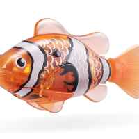 Рибка Zuru Robo Fish, оранжева с три бели линии-1Houy.jpeg