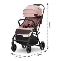 Лятна бебешка количка с автоматично сгъване Lorelli Minori, Pink-1Ilyj.jpeg