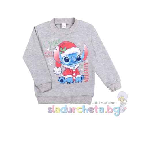 Детска блуза Светли, сива