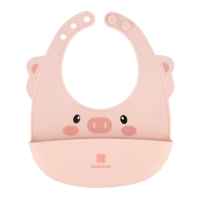 Силиконов лигавник Kikka Boo Savanna, Pink РАЗПРОДАЖБА-1Zabk.jpeg