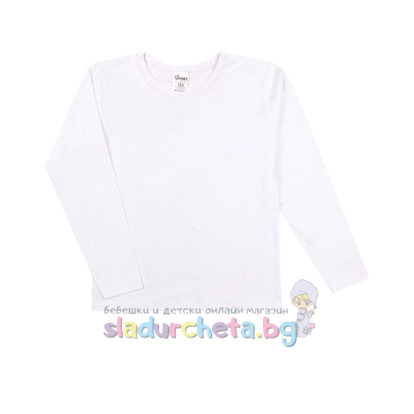 Детска блуза Комес, бяла-1buTp.png