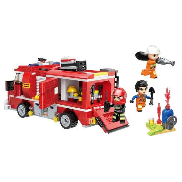 Конструктор Qman, Противопожарна кола, 370 части-1hOvY.jpeg
