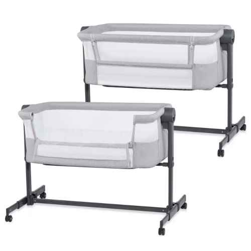 Бебешка кошара KinderKraft Nestee up 2, Grey