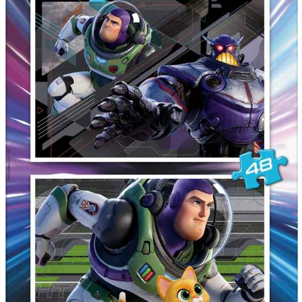 Пъзел Educa, Светлинна година, 2 х 48 части-1nopR.jpeg