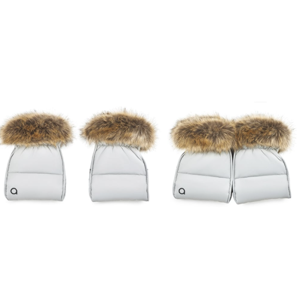 Трансформиращи ръкавици за бебешка количка Anex, бели-1slIE.png