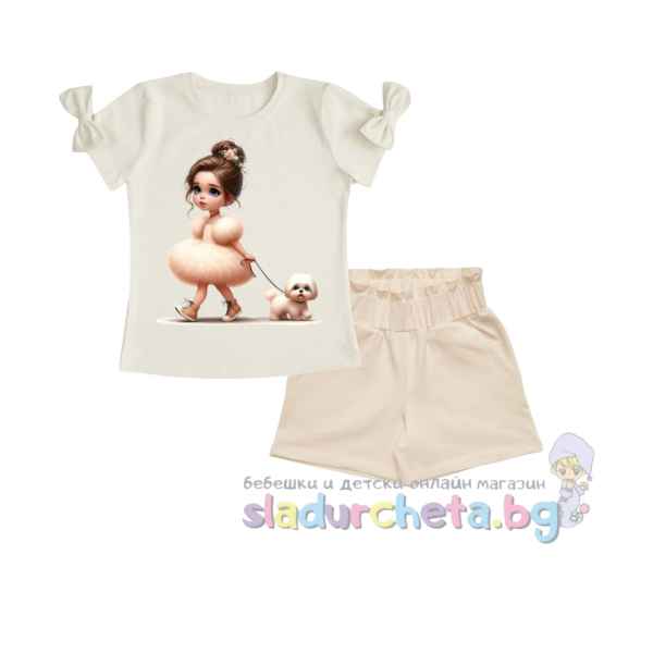 Комплект от 2 части Светли - тениска и къс панталон-1y0n7.jpeg