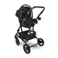 Комбинирана бебешка количка Lorelli Alba Premium, Pink + Адаптори-1z2q3.jpeg