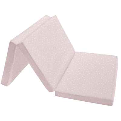 Детски сгъваем матрак Kikka Boo Confetti Pink, 60/120/5 cm