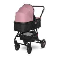 Комбинирана бебешка количка 3в1 Lorelli Alba Premium, Pink + Адаптори-27TUs.jpeg