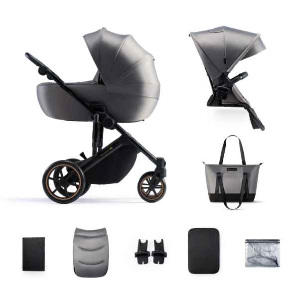 Бебешка комбинирана количка 2в1 Kinderkraft Prime 2, Shadow grey-2879b.jpeg