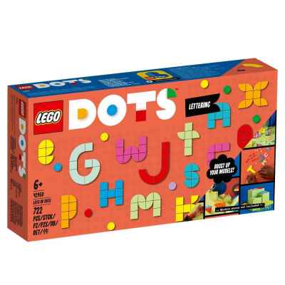 Конструктор LEGO DOTS Много DOTS, букви