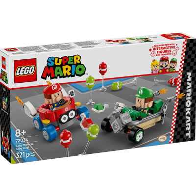 Конструктор LEGO Super Mario Baby Mario срещу Baby Luigi