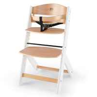 Столче за хранене KinderKraft ENOCK, Дървено/бели крака-2Kw1A.jpg