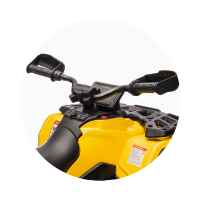 Акумулаторно бъги ATV Chipolino CAN AM OUTLANDER, жълто-2LOCs.jpeg