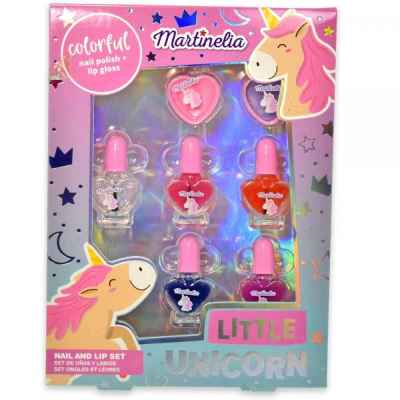 Козметичен комплект Martinelia, Little Unicorn, 7 части