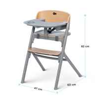 Столче за хранене KinderKraft LIVY, зелено-2Q1iM.jpeg