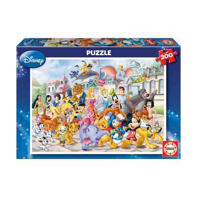 Пъзел Educa, Парадът на Дисни, 200 части