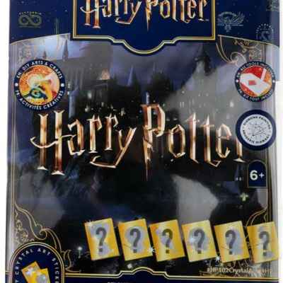 Комплект за диамантена бродерия Craft Buddy, Колекционерски албум Harry Potter - стартов пакет със стикери