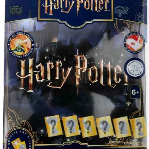 Комплект за диамантена бродерия Craft Buddy, Колекционерски албум Harry Potter - стартов пакет със стикери