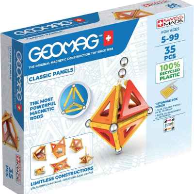 Магнитен конструктор Geomag Classic Panels, 35 части