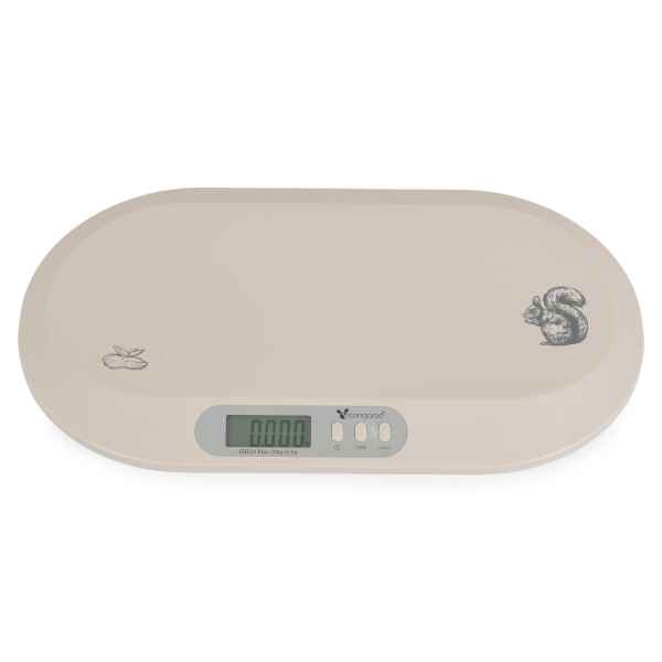 Електронна везна за бебета Cangaroo Peanut, grey-2kxSZ.jpeg