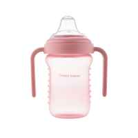 Неразливаща се чаша с дръжки и силиконов накрайник Canpol-babies 220 мл 9м+, pink-2mTmc.jpeg