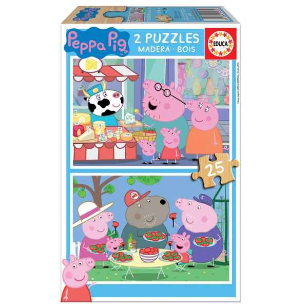 Пъзел Educa, Пепа Пиг, 2х25 части-2mz57.jpeg