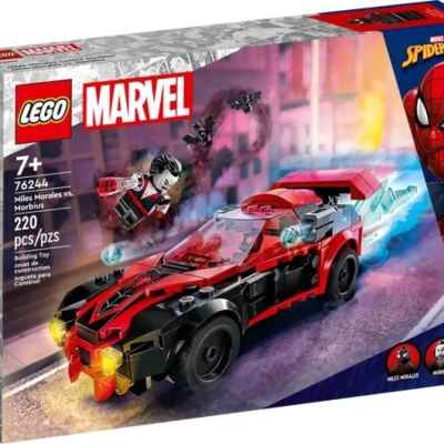 Конструктор LEGO Marvel Spiderman Майлс Моралес срещу Морбиус