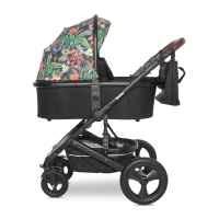 Комбинирана бебешка количка 2в1 Lorelli Boston, Tropical Flowers-2uwm5.jpg