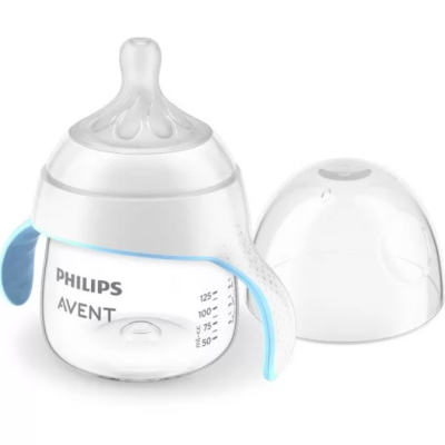 Тренировъчно шиши Philips Avent Natural Response 3.0 с биберон 6м+, 150 мл