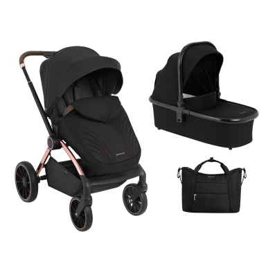 Комбинирана бебешка количка 2в1 Kikka Boo Kara, Black