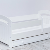 Детско легло с чекмедже Baby Gucio, бяло 70/140 см + матрак-3CPfc.png