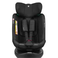 Столче за кола Kikka Boo i-Round i-SIZE 40-150 см, Black-3Uzuy.jpeg